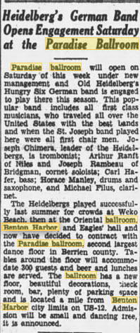 Paradise Ballroom - March 7 1935 Article (newer photo)